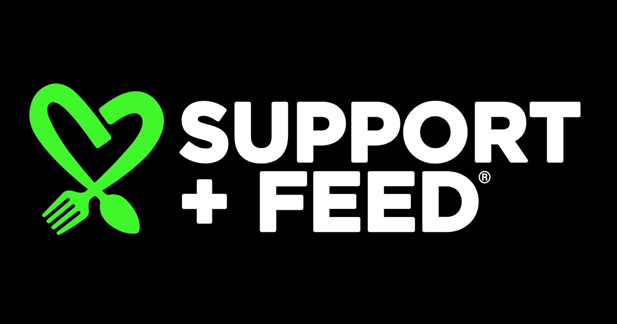 Support and Feed logo